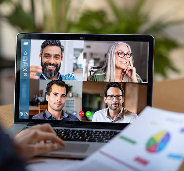 video chat on computer