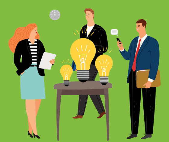 business people illustration